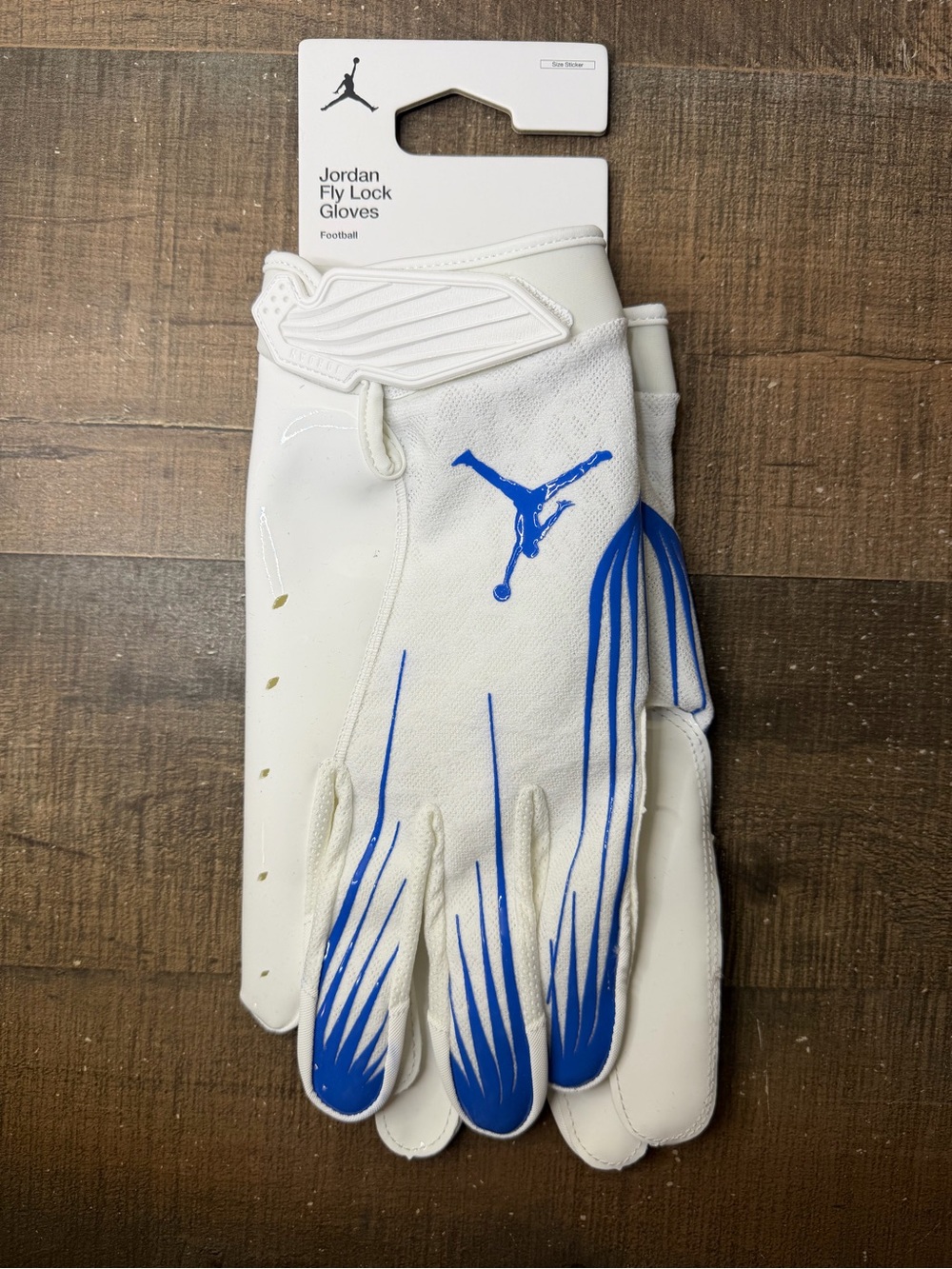Jordan Fly Lock UCLA PE Football Gloves. 
- Size 4XL Men.